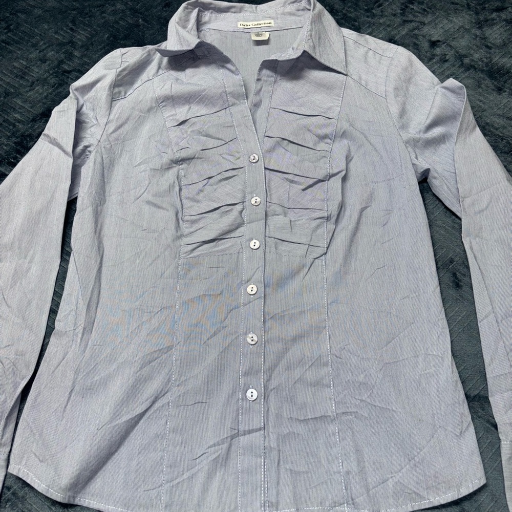 Dalia Collection Light Blue   Shirt‎ size M